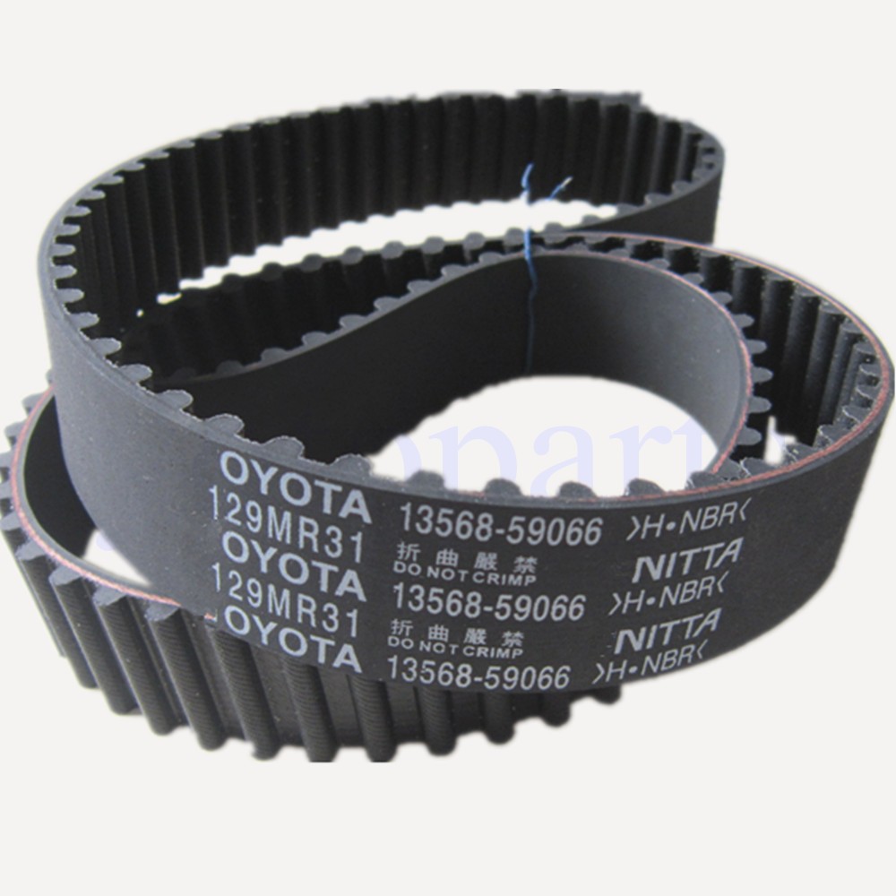 13568-54070 Auto timing belts 129MR31 for toyota 2L